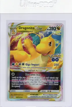 Dragonite VSTAR Pokemon Sword & Shield Black Star Promo 2022 NM English - Image 1