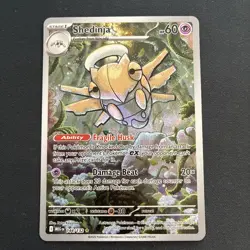Shedinja 144/132 Illustration Rare Mega Evolution Pokemon TCG - Image 1