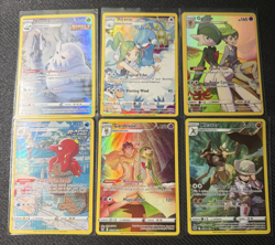 Pokemon TCG Sword & Shield Era Full Art Ultra Rare Holo Trainer Gallery Lot - Image 1
