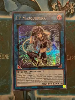 YuGiOh I:P Masquerena MP20-EN178 LP 1st Edition 2020 Tin of Lost Memories - Image 1