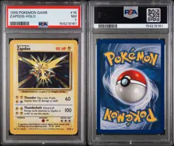Pokemon TCG Zapdos Base Set #16 Holo - PSA 7 - Image 3