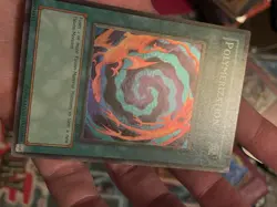 YUGIOH MISPRINT FOIL SHIFT POLYMERIZATION LOB-059 SUPER NM - Image 3