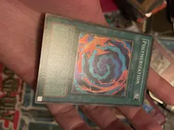 YUGIOH MISPRINT FOIL SHIFT POLYMERIZATION LOB-059 SUPER NM - Image 4