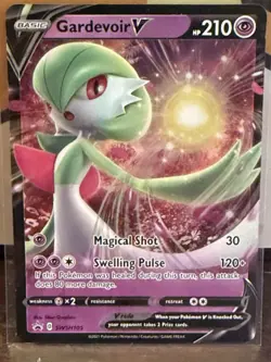Gardevoir V SWSH105 Ultra Rare - 2021 Pokemon Black Star Promo - Image 1