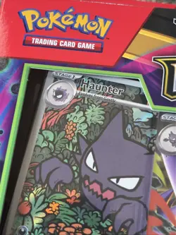 Pokemon TCG Mega Gengar ex Battle Deck Haunter 027 Black Star Promo Evolution D - Image 3