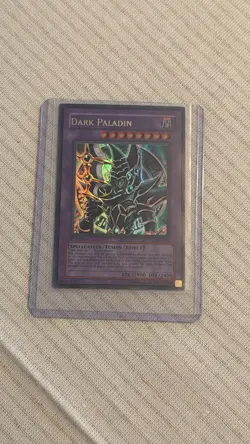 Yu-Gi-Oh Dark Paladin MFC-105 1st Edition Ultra Rare (2003) Error Art - Image 1