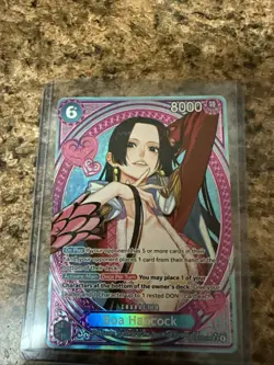 Boa Hancock SP Alt Art EB03-026 SR One Piece Heroines Card - Image 4
