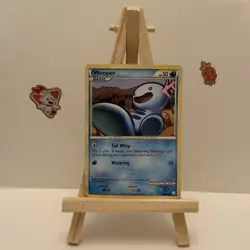 Wooper 88/123 Non Holo HeartGold SoulSilver - Pokemon Card - Image 1