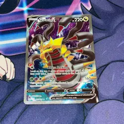 Giratina V 185/196 Full Art LOST ORIGIN Near Mint Pokemon Card - Image 1