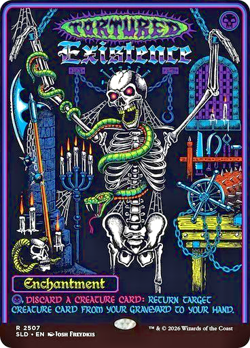 MTG - Tortured Existence - Dungeons & Dragons Secret Lair - Magic the Gathering - Image 1