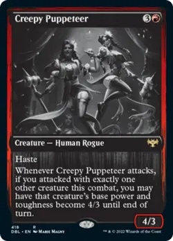 Creepy Puppeteer (Silver Screen) FOIL Innistrad: Double Feature - Crimson Vow NM - Image 1