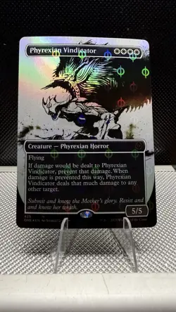 MTG / Phyrexian Vindicator / ONE / #425 / S&C FOIL (Showcase) / Mythic / NM - Image 1