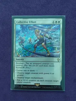 Collective Effort Surge Foil - FIC 0237 NM - MTG Magic - Image 1