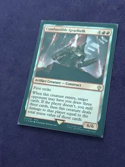 Combustible Gearhulk Surge Foil - FIC 0292 NM - MTG Magic - Image 2