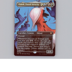 MTG - Ulalek Fused Atrocity - Showcase - Free P+P - Image 1