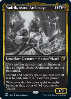 Vadrik, Astral Archmage Silver Screen FOIL Innistrad Midnight Hunt NM - Image 1