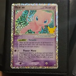 Pokemon TCG Mew ex & Mew Promo Lot 2006/2021 Holo Regular English 2 Cards - Image 2