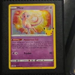 Pokemon TCG Mew ex & Mew Promo Lot 2006/2021 Holo Regular English 2 Cards - Image 4