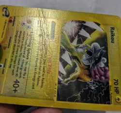 Pokemon Tcg Raikou 28/144 Skyridge Reverse Holo Mp - Image 2