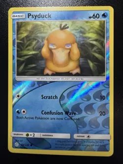Psyduck Common Reverse Holo SM - Cosmic Eclipse 40/236 (NM-) Pokemon TCG - Image 1