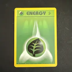 Pokemon TCG Grass Energy Base Set 2 127/130 Regular - Image 1