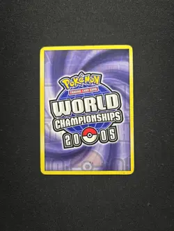 Pokemon TCG Deoxys #9/107 Jirachi Card 2005 World Championship - Image 2
