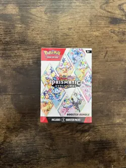 Pokemon TCG Scarlet & Violet Prismatic Evolutions Booster Bundle Sealed Box 6pk - Image 1