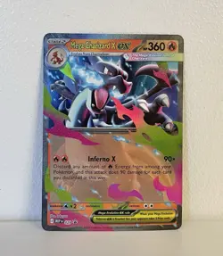 Pokemon Mega Evolutions Mega Charizard x Ex 029 Black Star Promo Card Near Mint - Image 1