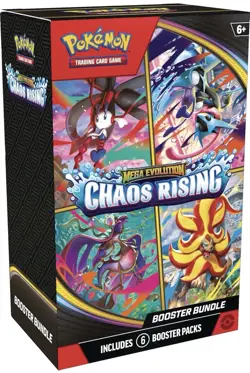 *READ* Pokemon TCG ME04: Chaos Rising Booster Bundle New Sealed PRESALE - Image 1