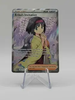 Erika's Invitation 196/165 - Full Art Trainer - 151 - Pokemon Card - NM/M - Image 1