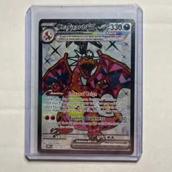 Charizard ex 215/197 Ultra Rare Obsidian Flames Pokemon Near Mint - Image 1