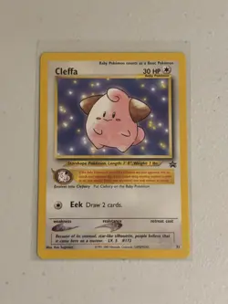 Pokemon Card - TCG: Cleffa - Wizards of the Coast Promos - 31 - 0173 - EX/NM- - Image 1