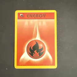 Pokemon TCG Fire Energy Base Set 98/102 Regular - Image 1
