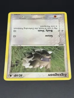 Zigzagoon 74/106 - EX Emerald - Common - Pokemon TCG Card LP - Image 2