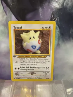 Togepi 1st Edition Pokemon Neo Destiny #56 2002 - Image 5