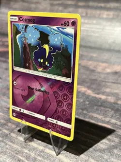 Cosmog 64/149 Reverse Holo Sun & Moon Base Set Pokemon Card - Image 3