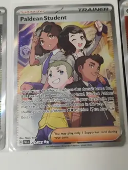 Pokemon Giacomo/Atticus/Ortega/Emcee's Hype Trainer Supporter Full Art Cards - Image 3