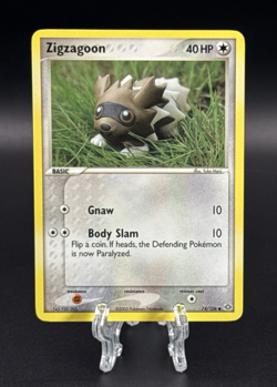 Zigzagoon 74/106 - EX Emerald - Common - Pokemon TCG Card VLP/NM - Image 1