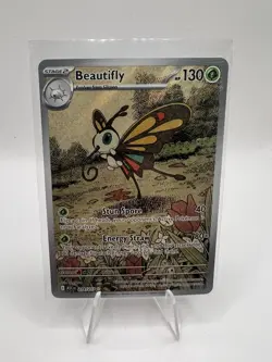 Beautifly 219/217 Illustration Rare Ascended Heroes Pokemon 2026 NM/M Hoenn - Image 1
