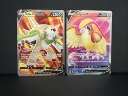 Pokemon VMAX & V Card Lot Dialga Promo Lycanroc Boltund Kingler NM - Image 2
