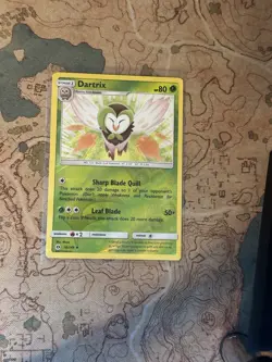 Sun & Moon Base Set #10/149 Dartrix Reverse Holo - Image 1
