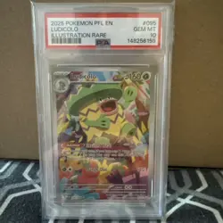 Pokemon TCG Ludicolo 095/094 - Phantasmal Flames PSA 10 - Image 1