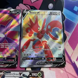 Pokemon Card | English Sword & Shield Full Art SR Darkness Ablaze X3 Card Bundle - Image 3