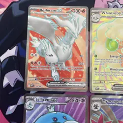 Pokemon TCG | Scarlet & Violet White Flare Full Art SR X4 Card Bundle - Image 2