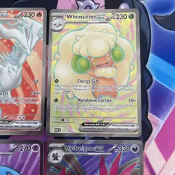 Pokemon TCG | Scarlet & Violet White Flare Full Art SR X4 Card Bundle - Image 3