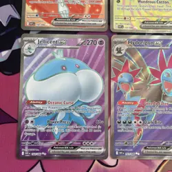 Pokemon TCG | Scarlet & Violet White Flare Full Art SR X4 Card Bundle - Image 4
