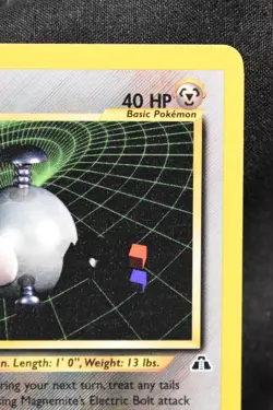 Magnemite 1st Edition 26/75 NM Neo Discovery Unlimited Regular Rare Pokemon TCG - Image 3