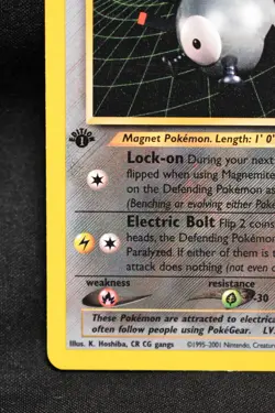 Magnemite 1st Edition 26/75 NM Neo Discovery Unlimited Regular Rare Pokemon TCG - Image 5