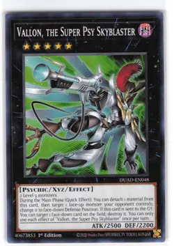 Vallon, the Super Psy Skyblaster Common DUAD-EN048 Duelist's Advance NM YuGiOh - Image 1