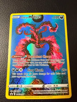 Pokemon Galarian Moltres Black Star Promo - SWSH284 - Image 1
